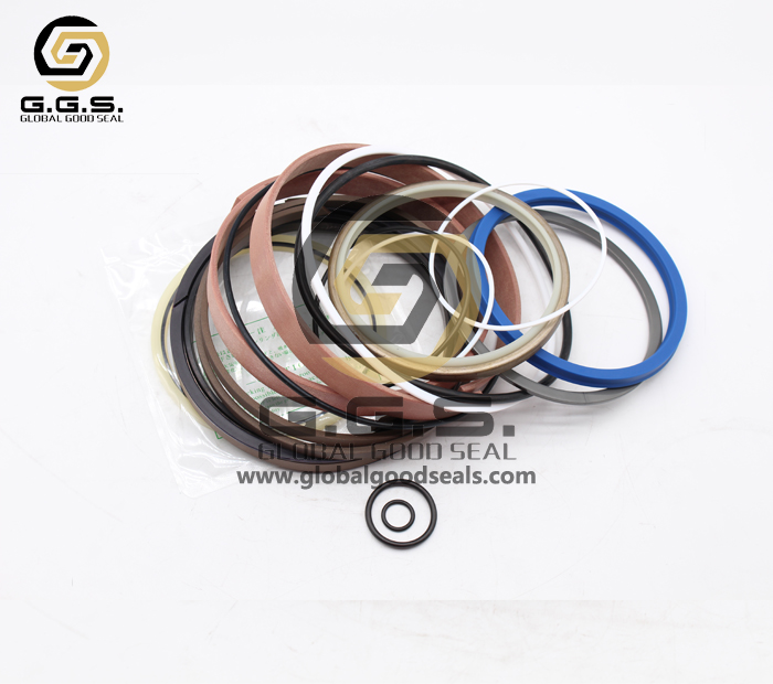 Kobelco Excavator SK350-8 Digger Boom Cylinder Seal Kit Hydraulic Oil Seals Service Parts