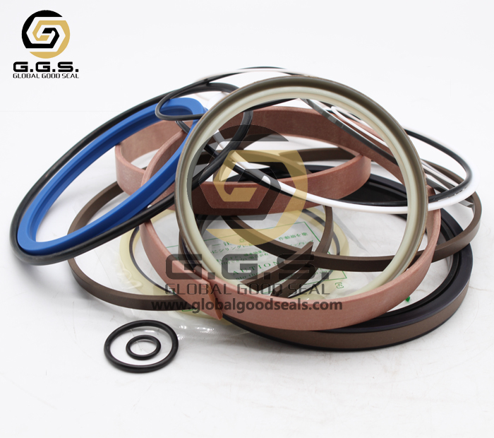 Kobelco Excavator SK350-8 Digger Bucket Cylinder Seal Kit Hydraulic Oil Seals 